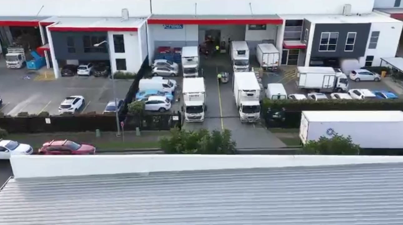 Refrigerated warehouse interior, Chillex Prestons NSW