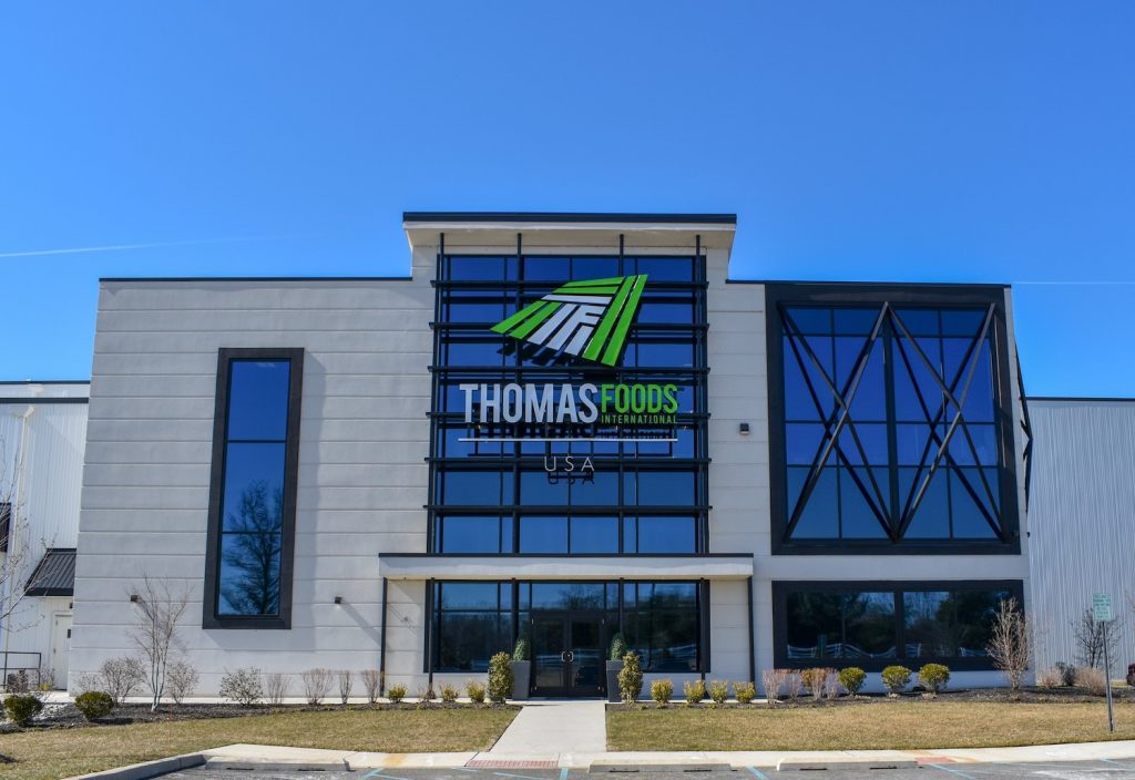 Thomas Foods International facility, Chillex partner since 2015
